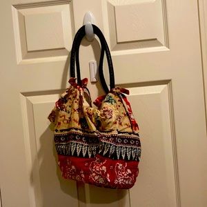 Zipper tote bag